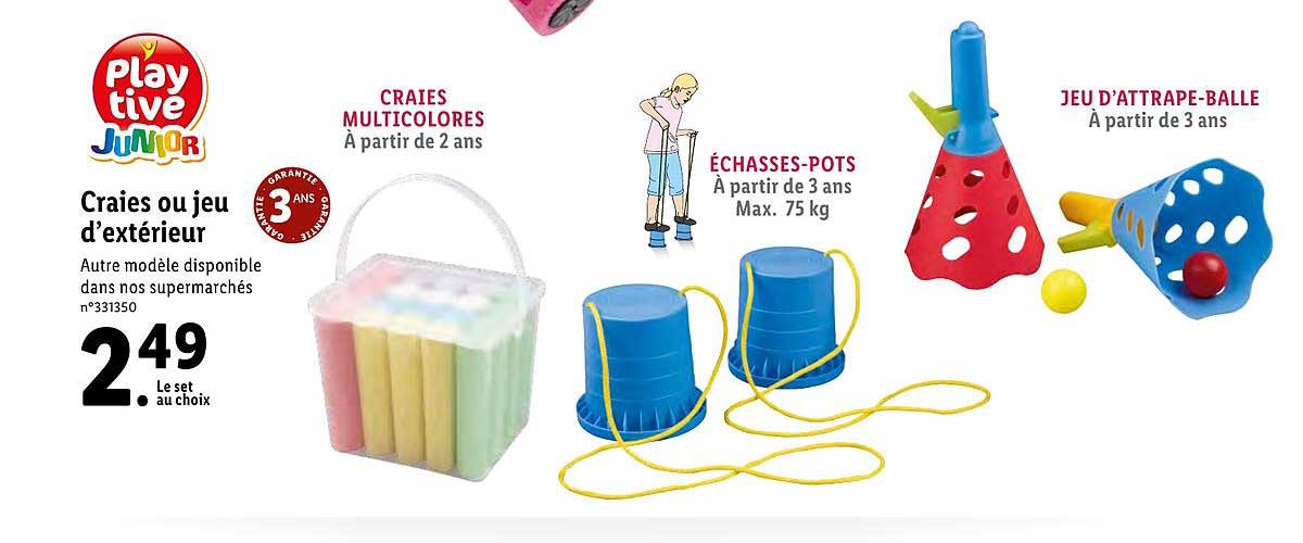 craies ou jeu d'extérieur