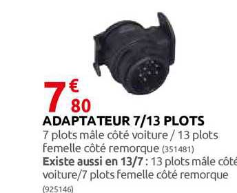 adapteur 7 13 plots