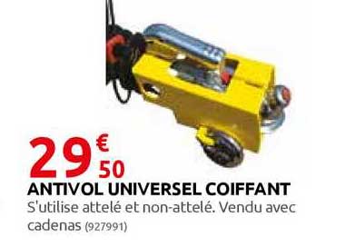 antivol universel coiffant