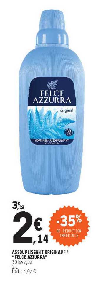 assouplissant original "felce azzurra"