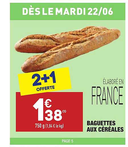 Baguettes Aux Céréales