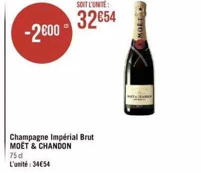 champagne impérial brut moët & chandon