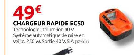Chargeur Rapide Ec50