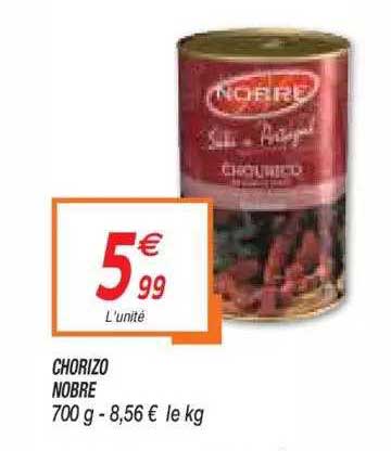 chorizo nobre