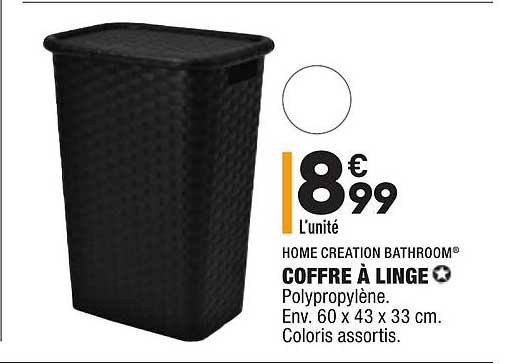 Coffre à Linge Home Creation Bathroom