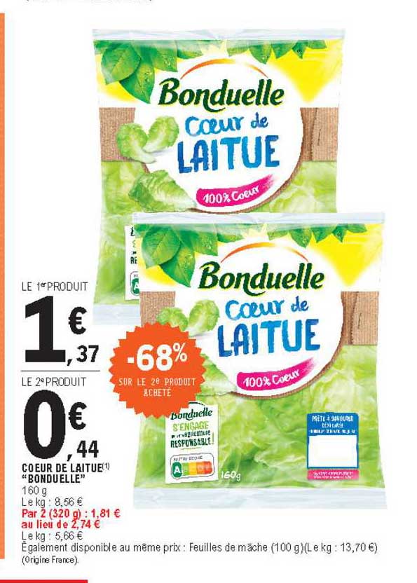 Cœur De Laitue "bonduelle"