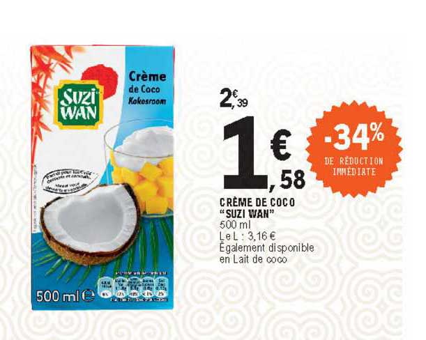 crème de coco "suzi wan"