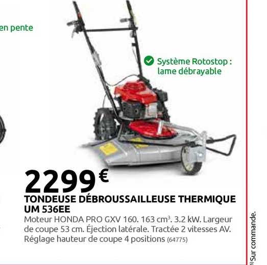 débroussailleuse thermiqueum 536ee
