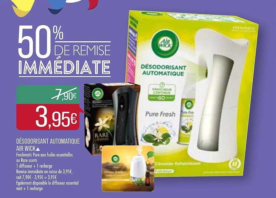 désodorisant automatique air wick