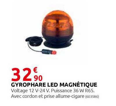 gyrophare led magnétique