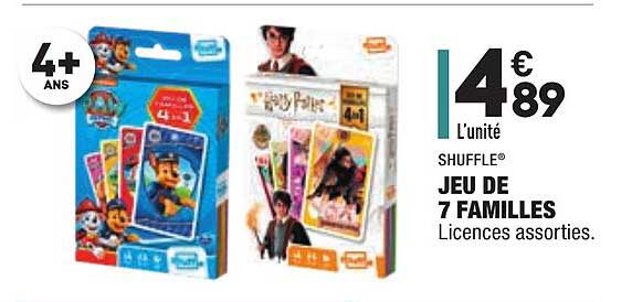 Jeu De 7 Familles Shuffle
