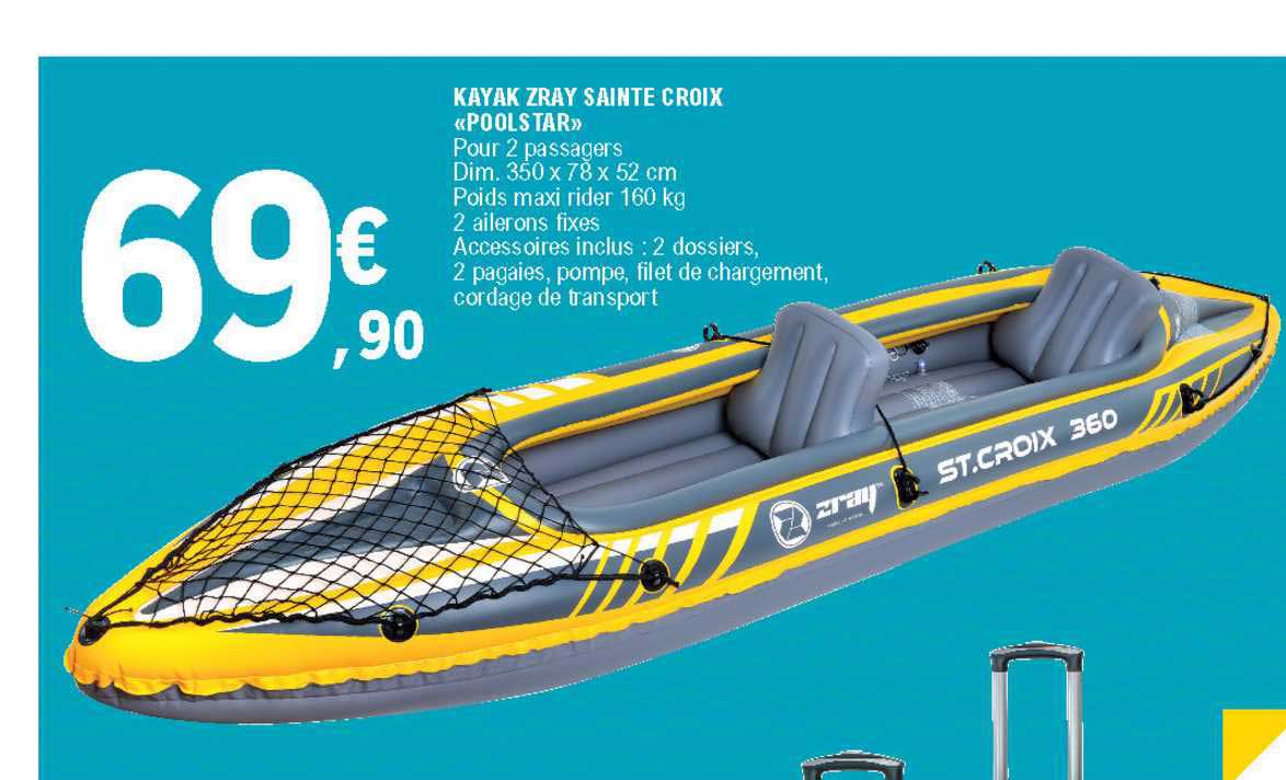 kayak zray sainte croix «poolstar»