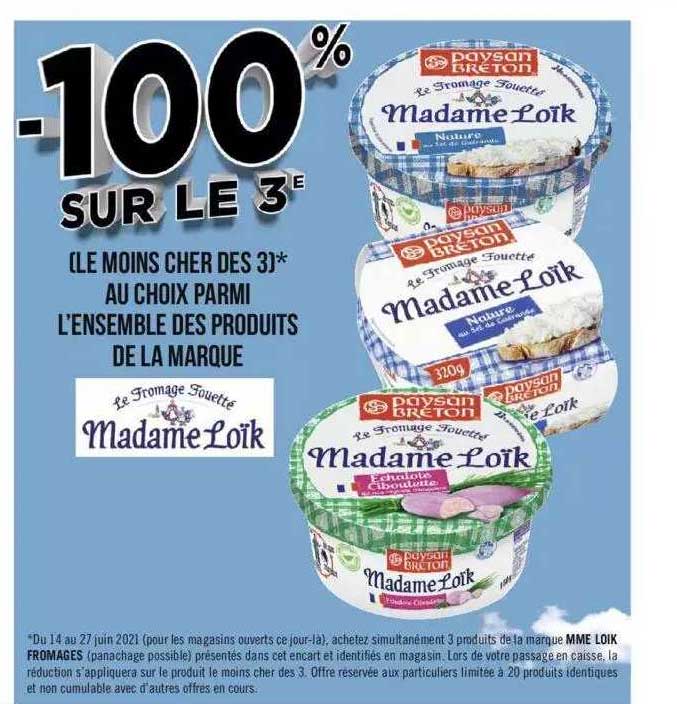 l'ensemble des produits de la marque madame loïk paysan breton