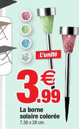 La Borne Solaire Colorée