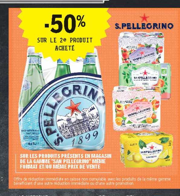 la gamme "san pellegrino"