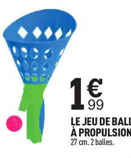 le jeu de balle à propulsion