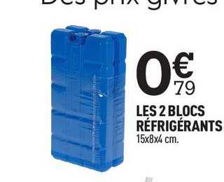les 2 blocs réfrigérants
