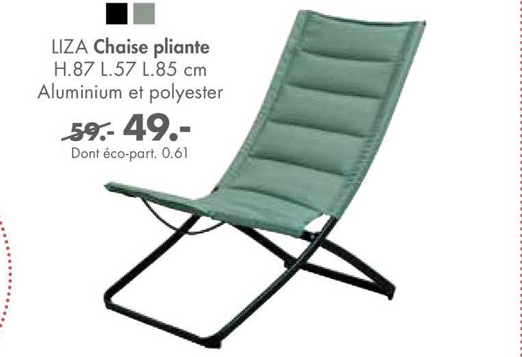 Liza Chaise Pliante
