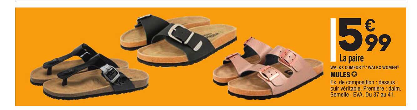 Mule Walkx Comfort - Walkx Women