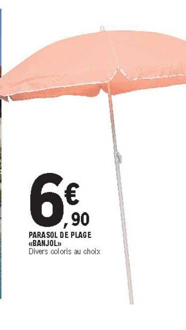 Parasol De Plage "banjol"