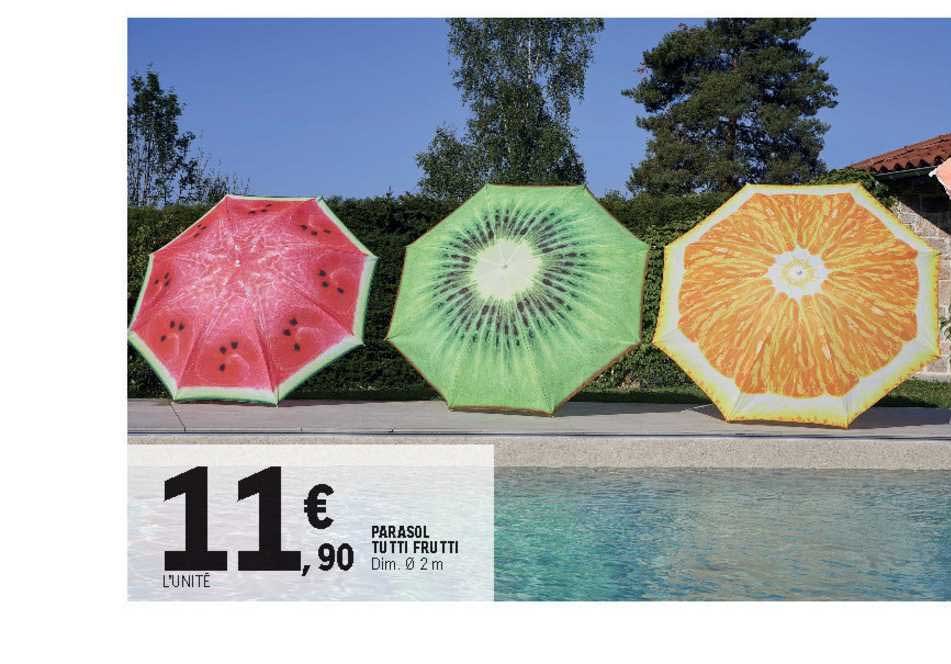 parasol tutti frutti