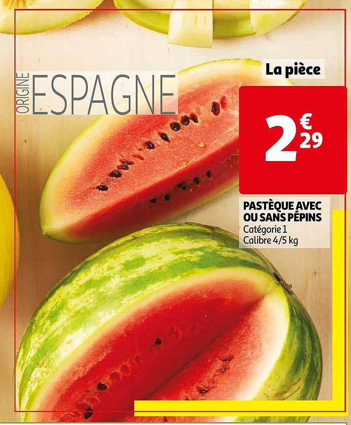 Pastèque Avec Ou Sans Pépins