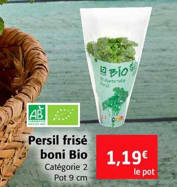 persil frise boni bio