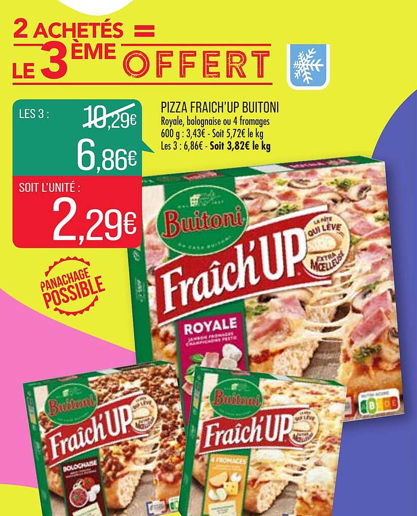 pizza fraich'up buitoni
