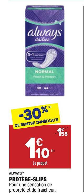 protège-slips always