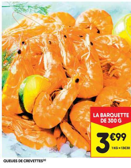 Queues De Crevettes