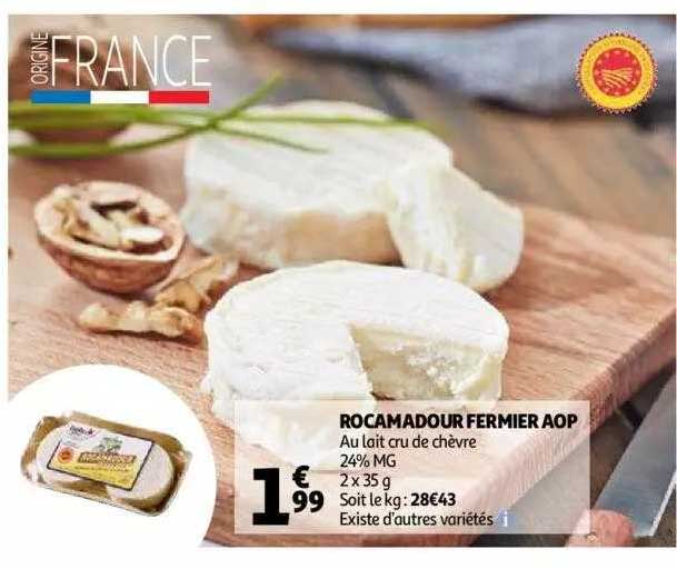 Rocamadour Fermier Aop
