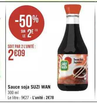 sauce soja suzi wan
