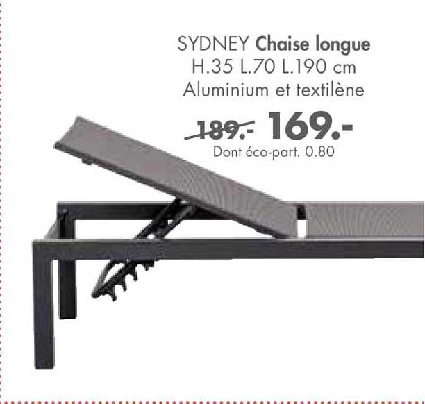 Sydney Chaise Longue