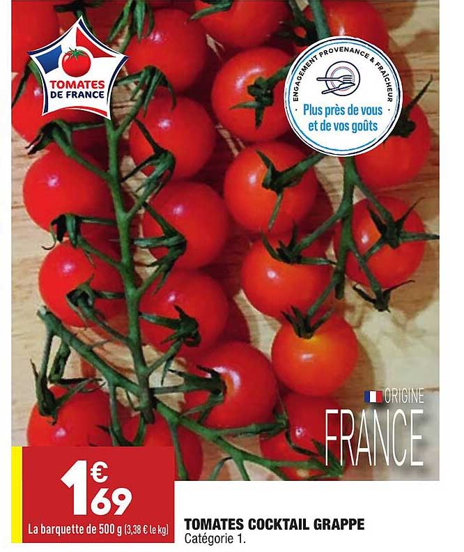 Tomates Cocktail Grappe