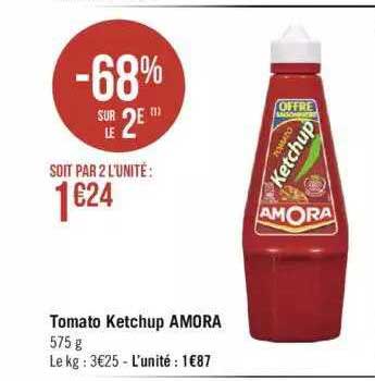 tomato ketchup amora