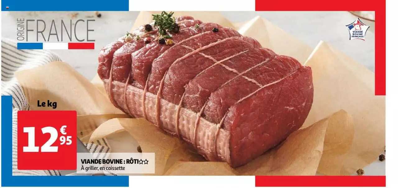 Viande Bovine : Rôti