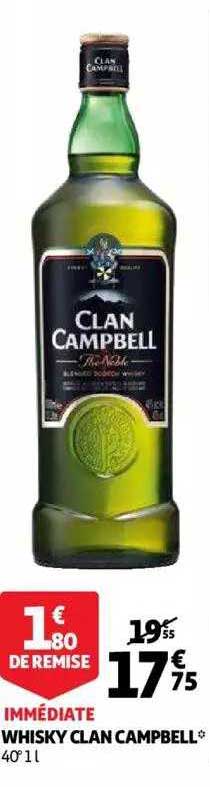 whisky clan campbell