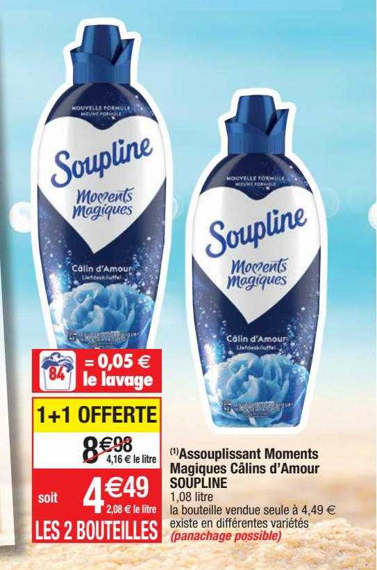 assouplissant moments magiques câlins d'amour soupline