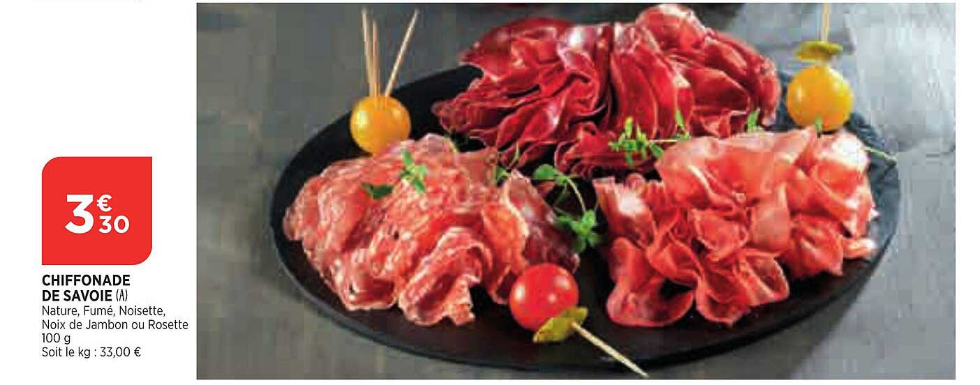 Chiffonade De Savoie