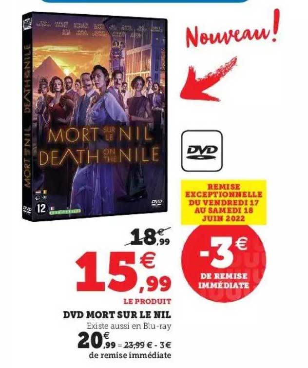 dvd mort sur le nil