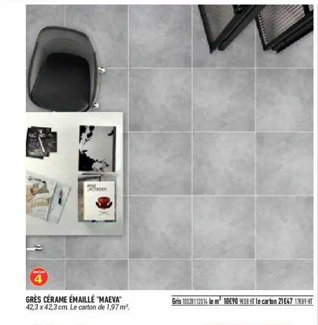 grès cérame émaillé "maeva"