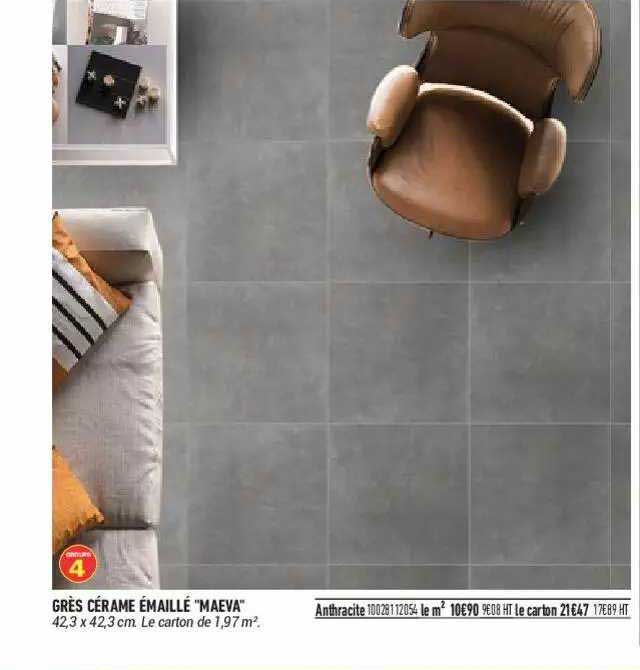 Grès Cérame émaillé "maeva"