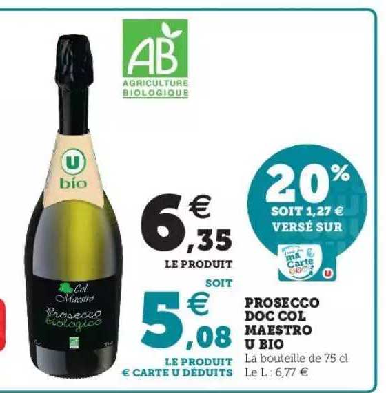 prosecco doc col maestro u bio
