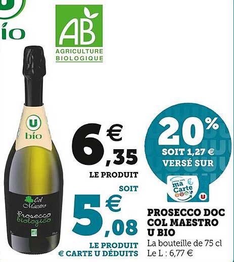prosecco doc col maestro u bio
