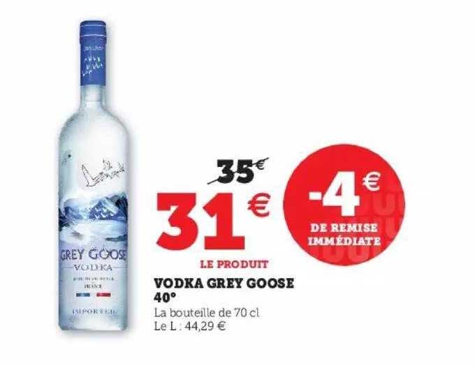 vodka grey goose 40°