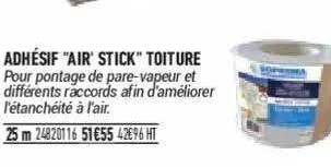 Adhésif "air Stick" Toiture