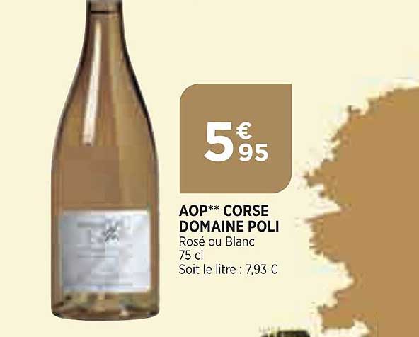Aop Corse Domaine Poli
