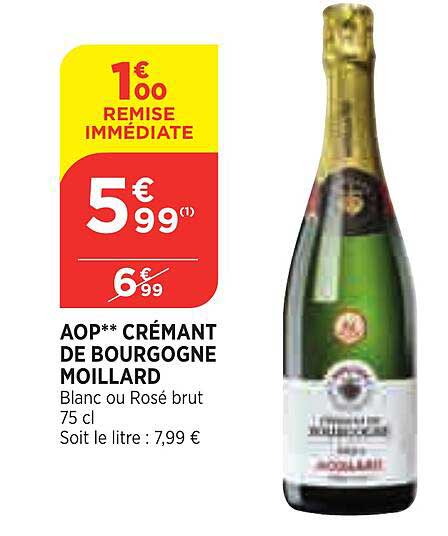Aop Crémant De Bourgogne Moillard