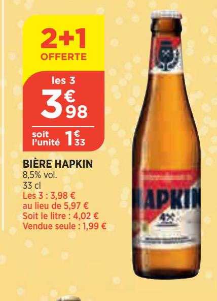 bière hapkin
