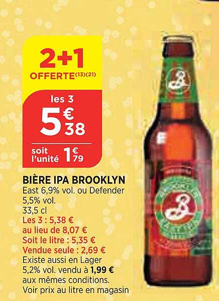 Bière Ipa Brooklyn